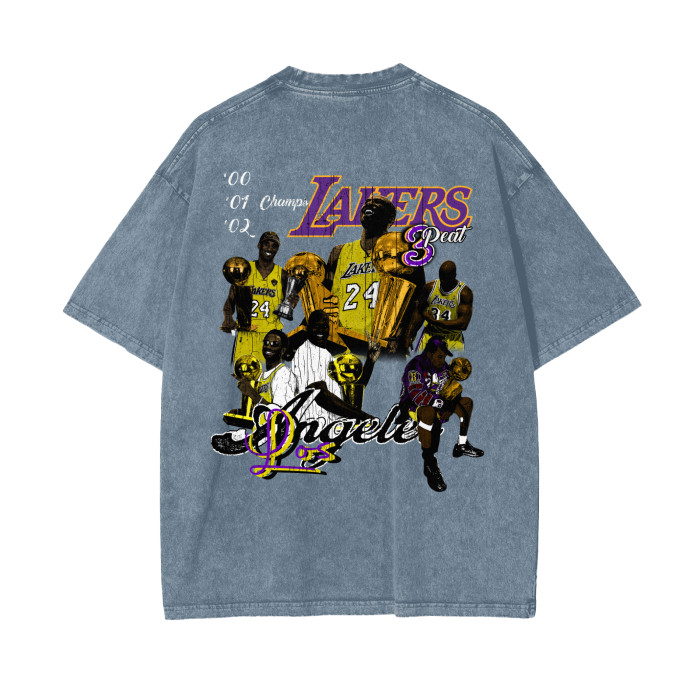 “LAKERS 3PEAT – LEGENDS STACKED IN GOLD”