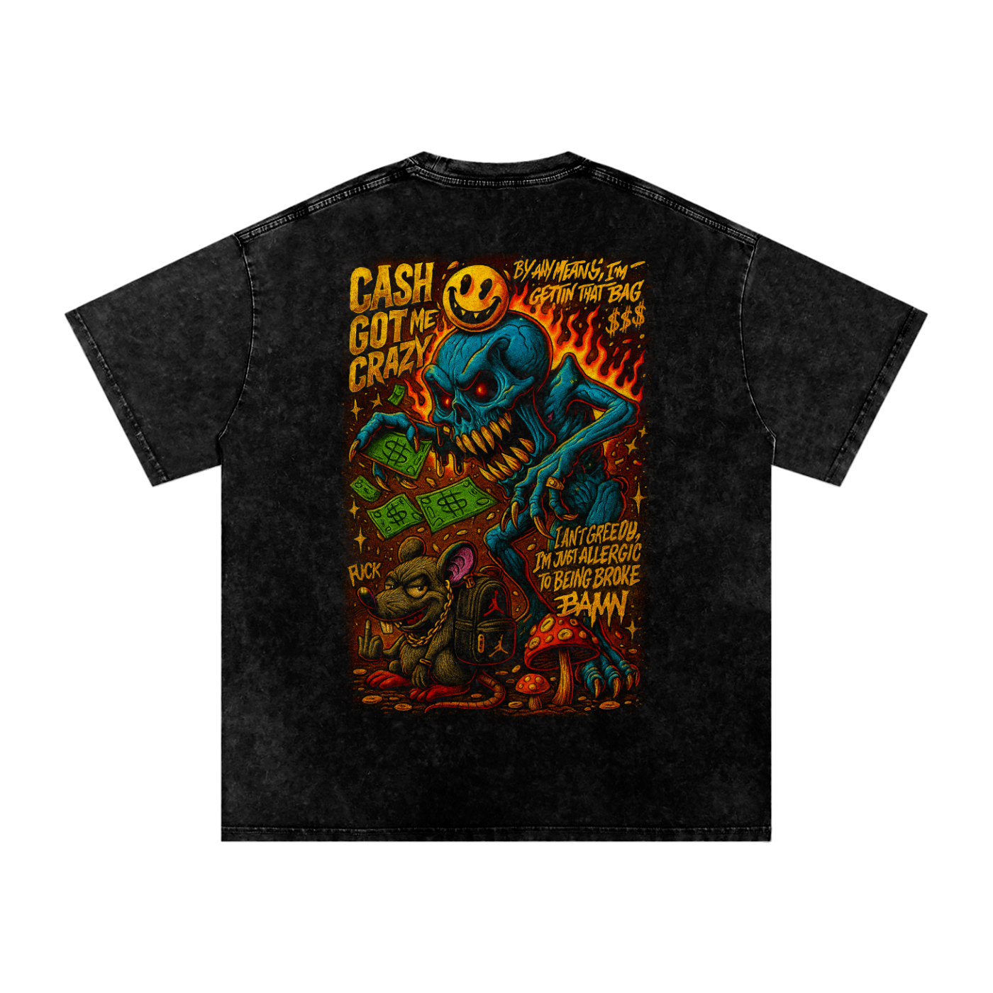 Cash Got Me Crazy Zombie