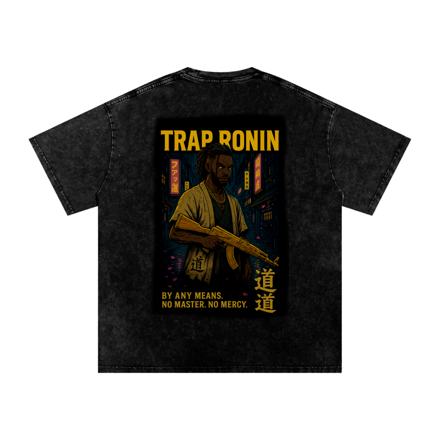 “TRAP RONIN: NO MASTER, NO MERCY” TEE