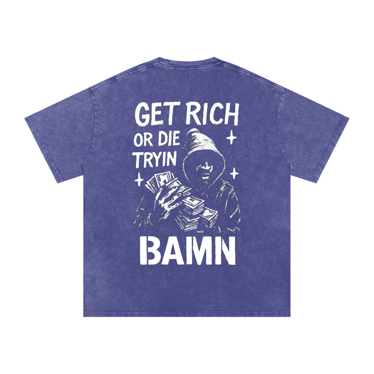 “GET RICH OR DIE TRYIN” TEE – DUST TO DIAMONDS