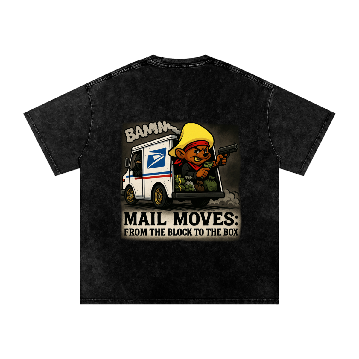 "MAIL MOVES" FROM THE BLOCK TO THE BOX