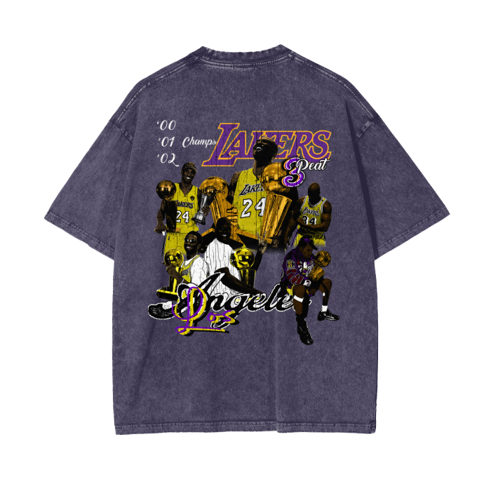 “LAKERS 3PEAT – LEGENDS STACKED IN GOLD”