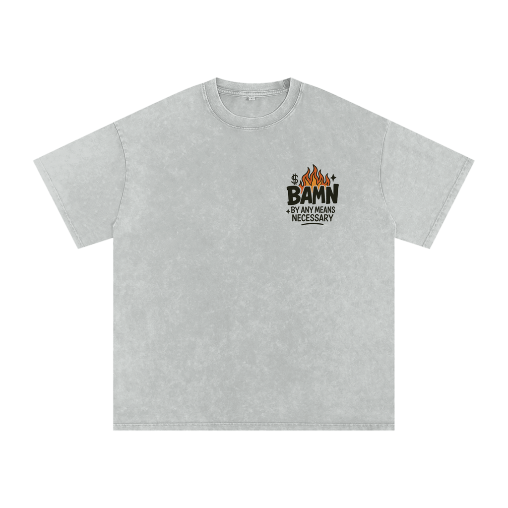 “MONEY OVER MISERY – BAMN HUNGER”