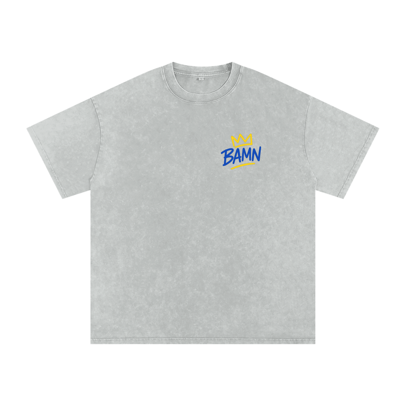 “JORDAN WATERS x BAMN” TEE – BUILT BY GRIT, CROWNED BY GRIND