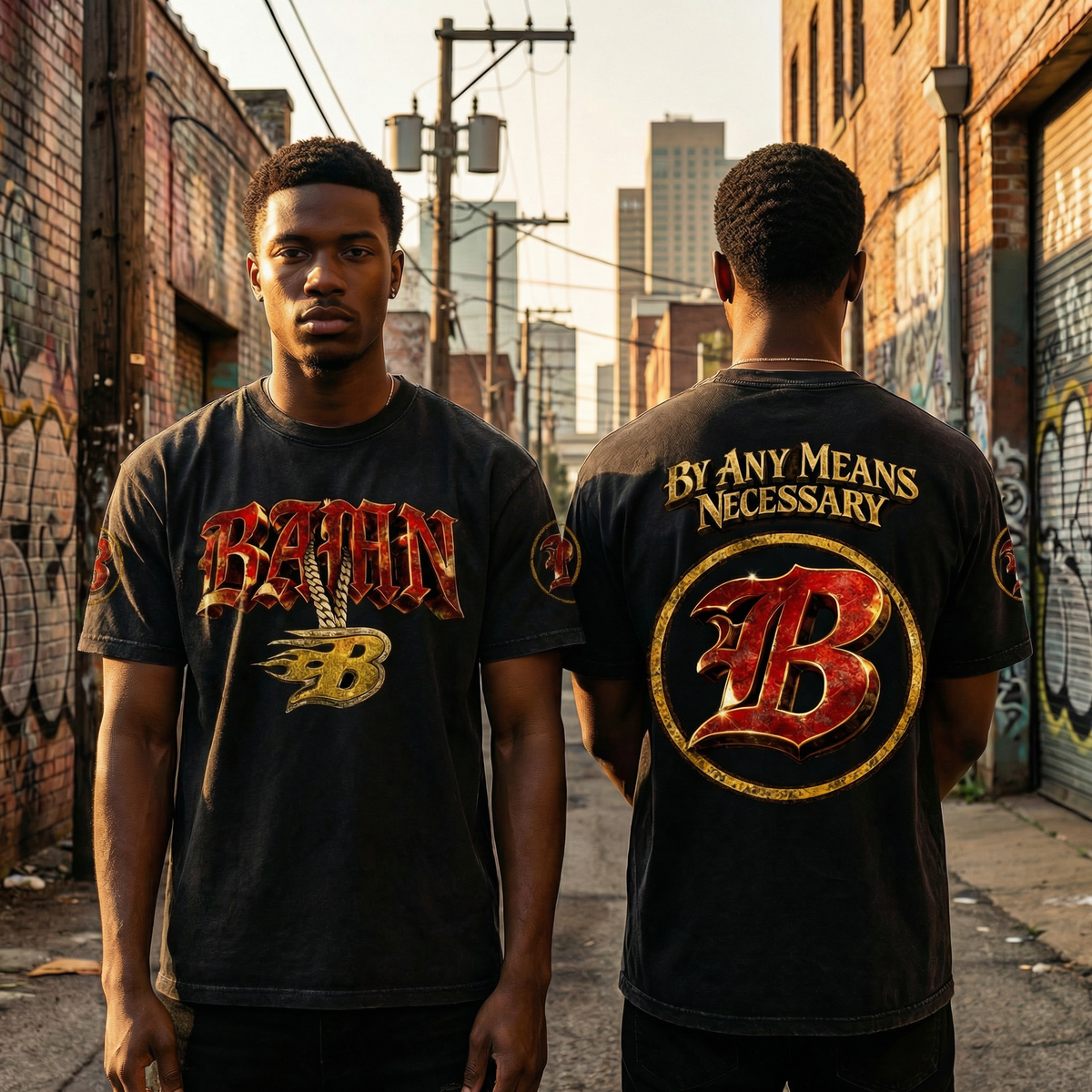 BAMN “By Any Means Necessary” Heritage Tee